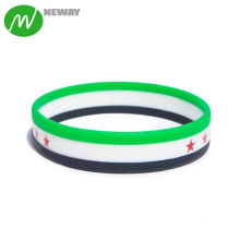 New Country Flags Silicone Syrian Flag Bracelet